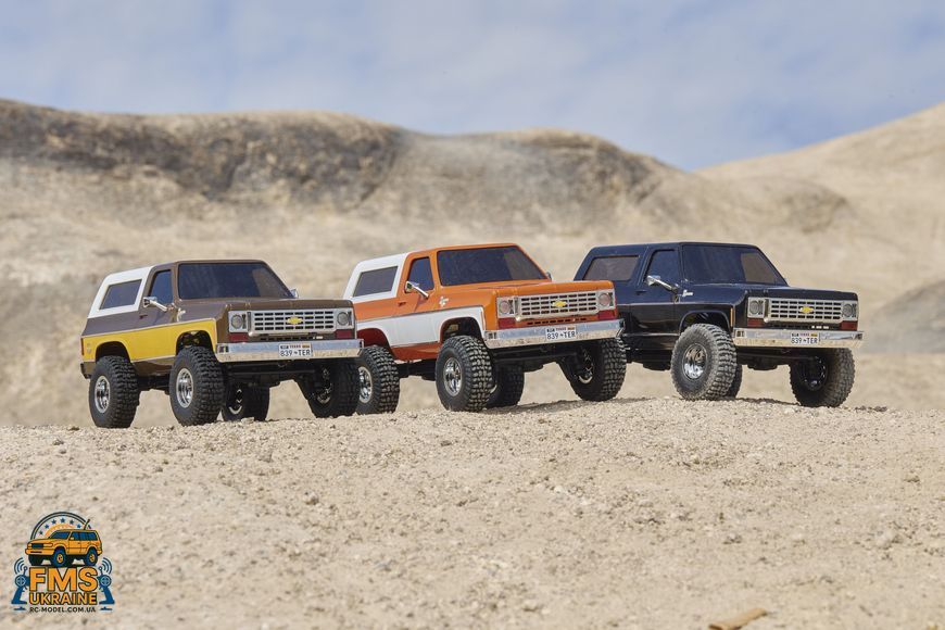 Машинка на радіокеруванні FMS 1:24 FCX24 K5 BLAZE RTR коричневий  FMS12403RTRBR фото