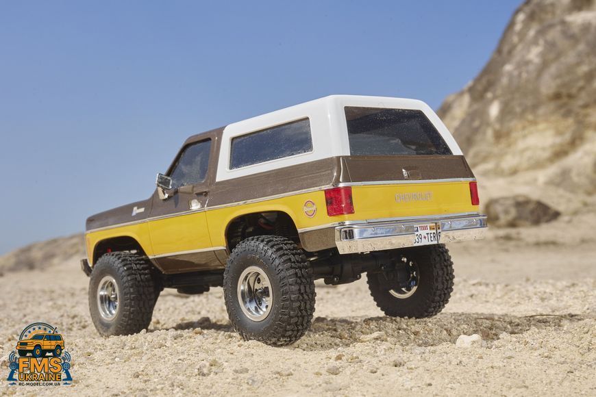 Машинка на радіокеруванні FMS 1:24 FCX24 K5 BLAZE RTR коричневий  FMS12403RTRBR фото