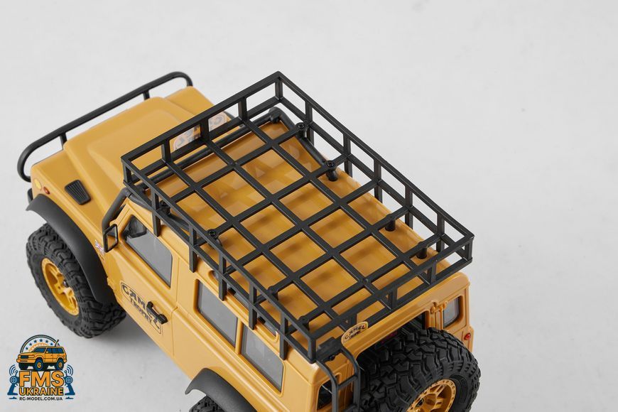 Машинка на радіокеруванні FMS 1:24 FCX24M Land Rover DEFENDER 90 Camel Trophy Edition RTR  FMS12491RTRYL фото