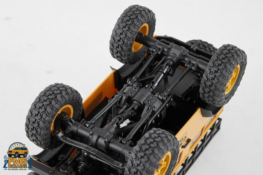 Машинка на радіокеруванні FMS 1:24 FCX24M Land Rover DEFENDER 90 Camel Trophy Edition RTR  FMS12491RTRYL фото