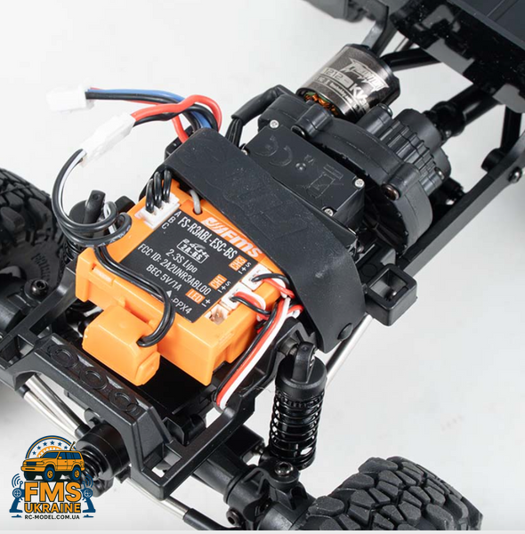Машинка на радіокеруванн БЕЗКОЛЕКТОРНА PRO ВЕРСІЯ FMS 1:24 FCX24 Power Wagon Brushless RTR PRO VERSION FMS12401RTRGN-BL фото