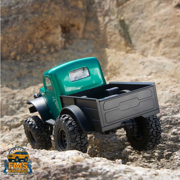 Машинка на радіокеруванн БЕЗКОЛЕКТОРНА PRO ВЕРСІЯ FMS 1:24 FCX24 Power Wagon Brushless RTR PRO VERSION FMS12401RTRGN-BL фото