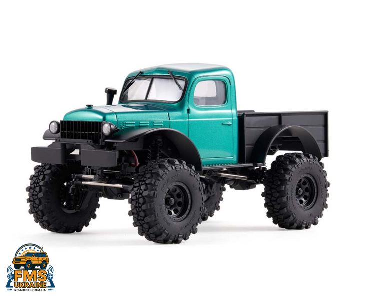 Машинка на радіокеруванн БЕЗКОЛЕКТОРНА PRO ВЕРСІЯ FMS 1:24 FCX24 Power Wagon Brushless RTR PRO VERSION FMS12401RTRGN-BL фото