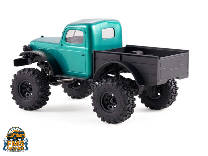 Машинка на радіокеруванн БЕЗКОЛЕКТОРНА PRO ВЕРСІЯ FMS 1:24 FCX24 Power Wagon Brushless RTR PRO VERSION FMS12401RTRGN-BL фото