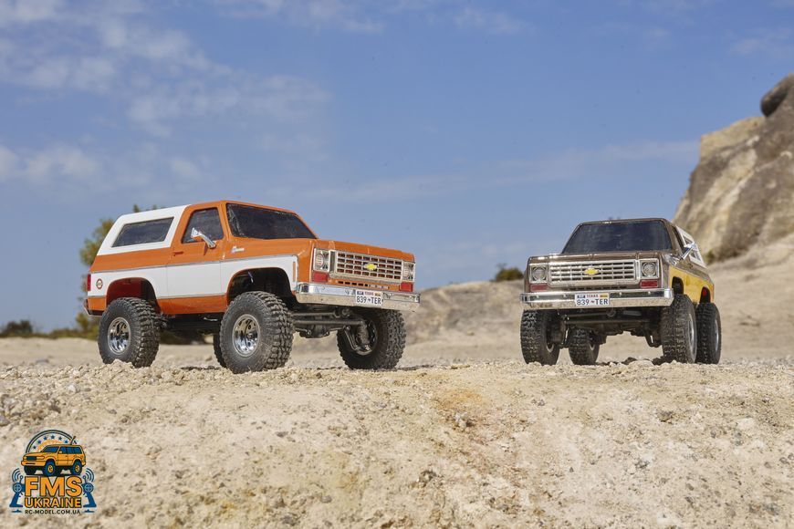 Машинка на радіокеруванні FMS 1:24 FCX24 K5 BLAZE RTR помаранчевий FMS12403RTROR фото