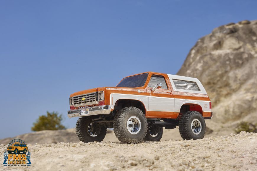 Машинка на радіокеруванні FMS 1:24 FCX24 K5 BLAZE RTR помаранчевий FMS12403RTROR фото