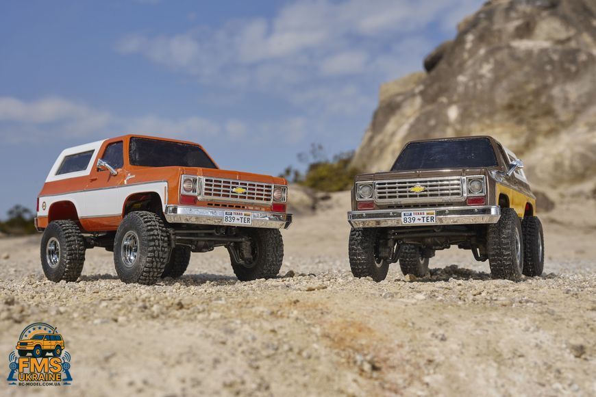 Машинка на радіокеруванні FMS 1:24 FCX24 K5 BLAZE RTR помаранчевий FMS12403RTROR фото