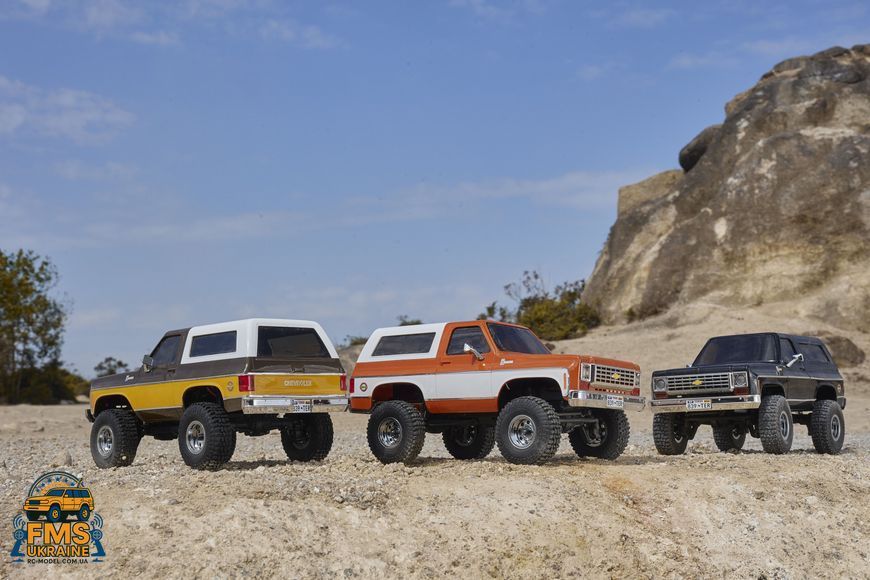 Машинка на радіокеруванні FMS 1:24 FCX24 K5 BLAZE RTR помаранчевий FMS12403RTROR фото