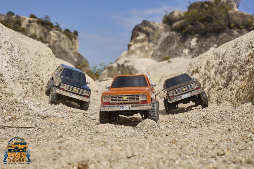 Машинка на радіокеруванні FMS 1:24 FCX24 K5 BLAZE RTR помаранчевий FMS12403RTROR фото