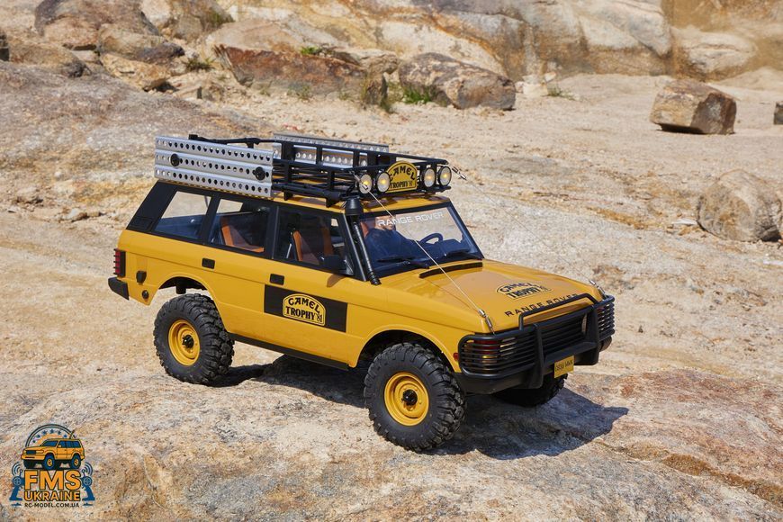 Машинка на радіокеруванні FMS FCX10 1:10 Land Rover Discovery RTR Yellow  FMS11043RSYL-SP фото