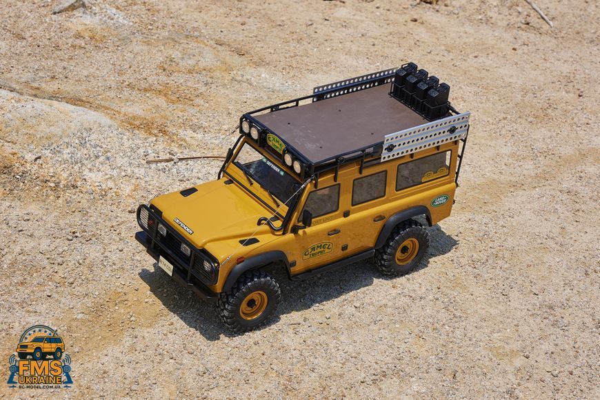 Машинка на радіокеруванні FMS FCX10 1:10 Land Rover Range ROVER RTR Yellow  FMS11044RSYL-SP фото