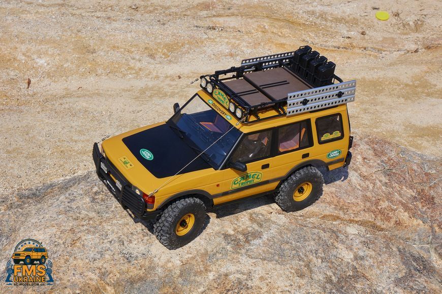 Машинка на радіокеруванні FMS FCX10 1:10 Land Rover Range ROVER RTR Yellow  FMS11044RSYL-SP фото