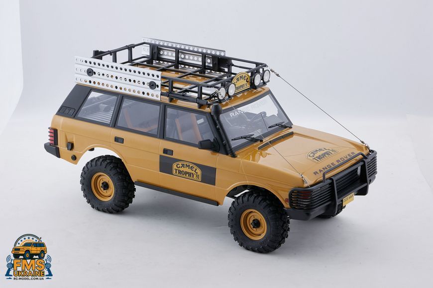 Машинка на радіокеруванні FMS FCX10 1:10 Land Rover Range ROVER RTR Yellow  FMS11044RSYL-SP фото