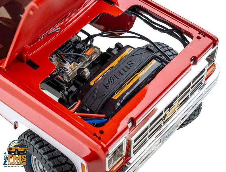 Машинка на радіокеруванні FMS 1:18&nbsp;Chevrolet K10 RTR&nbsp;RED червоний  FMS11851RTRRD фото