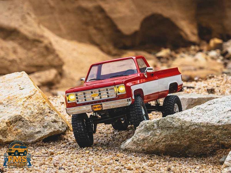 Машинка на радіокеруванні FMS 1:18&nbsp;Chevrolet K10 RTR&nbsp;RED червоний  FMS11851RTRRD фото