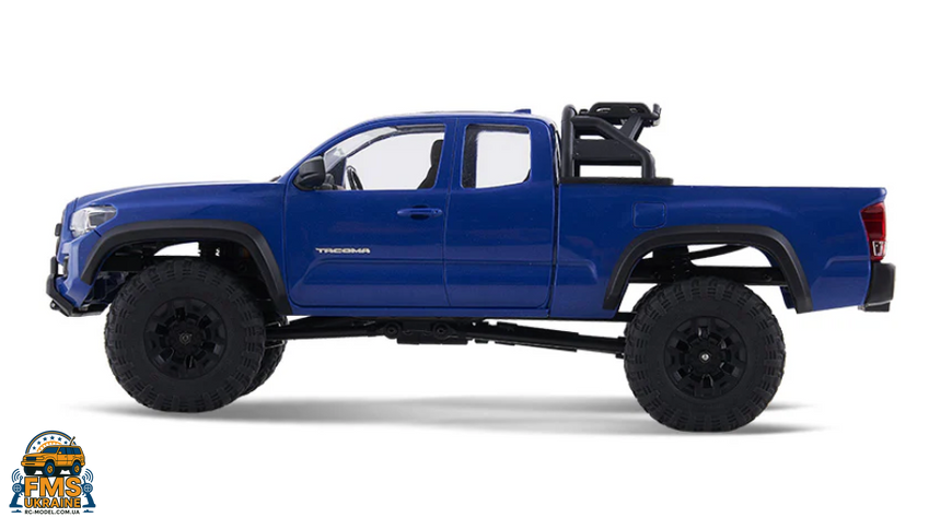 Машинка на радіокеруванні FMS 1:24 FCX24M Toyota Tacoma RTR синій FMS12451RTRBU фото