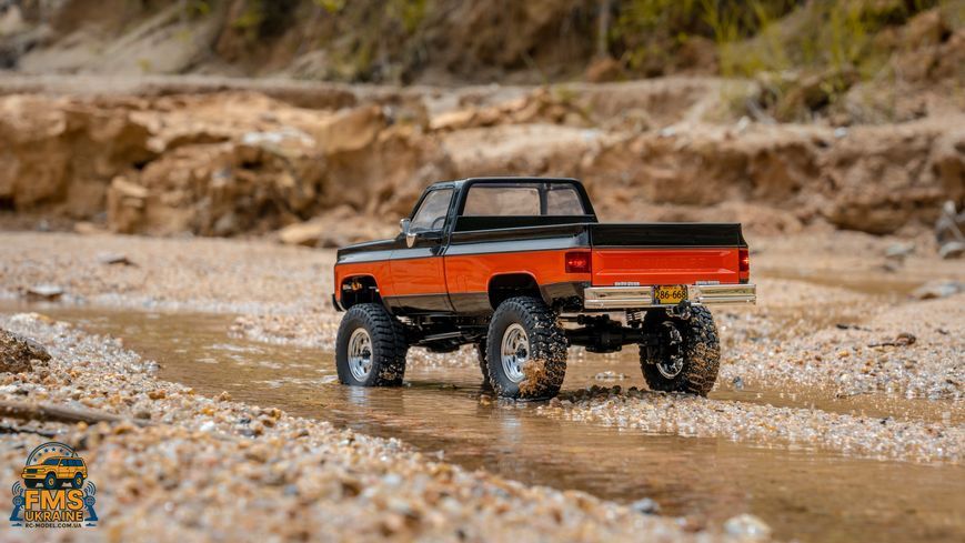 Машинка на радіокеруванні FMS 1:18&nbsp;Chevrolet K10 RTR&nbsp;BLACK чорний FMS11851RTRBK фото