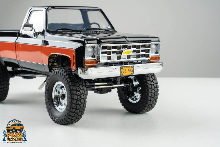 Машинка на радіокеруванні FMS 1:18&nbsp;Chevrolet K10 RTR&nbsp;BLACK чорний FMS11851RTRBK фото