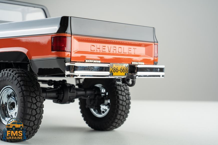 Машинка на радіокеруванні FMS 1:18&nbsp;Chevrolet K10 RTR&nbsp;BLACK чорний FMS11851RTRBK фото