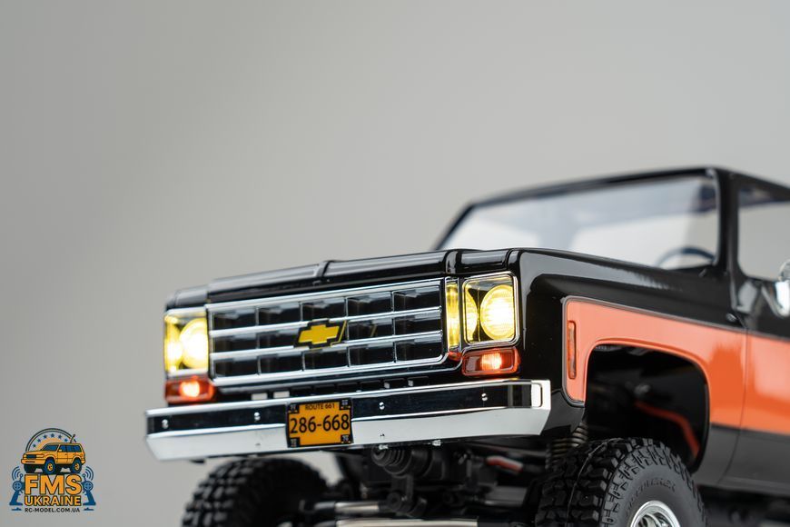 Машинка на радіокеруванні FMS 1:18&nbsp;Chevrolet K10 RTR&nbsp;BLACK чорний FMS11851RTRBK фото