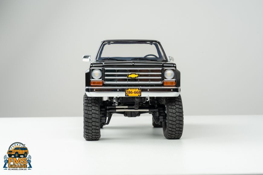 Машинка на радіокеруванні FMS 1:18&nbsp;Chevrolet K10 RTR&nbsp;BLACK чорний FMS11851RTRBK фото