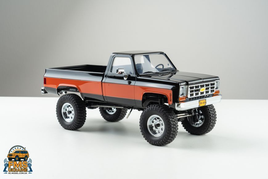 Машинка на радіокеруванні FMS 1:18&nbsp;Chevrolet K10 RTR&nbsp;BLACK чорний FMS11851RTRBK фото