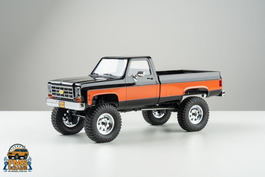 Машинка на радіокеруванні FMS 1:18&nbsp;Chevrolet K10 RTR&nbsp;BLACK чорний FMS11851RTRBK фото