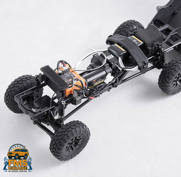 Машинка на радіокеруванні FMS 1:24 FCX24M Toyota Tacoma RTR червоний FMS12451RTRRD фото