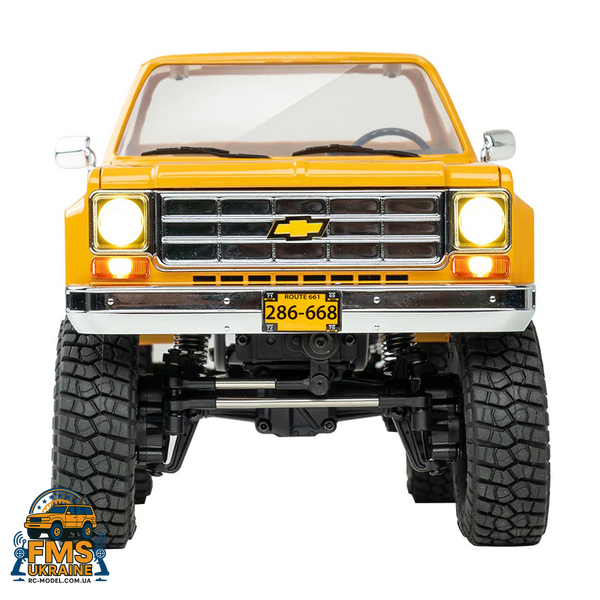 Машинка на радіокеруванні FMS 1:18&nbsp;Chevrolet K10 RTR&nbsp;YELLOW жовтий FMS11851RTRYL фото