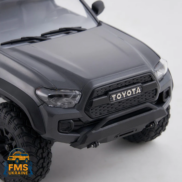 Машинка на радіокеруванні FMS 1:24 FCX24M Toyota Tacoma RTR сірий  FMS12451RTRGY фото