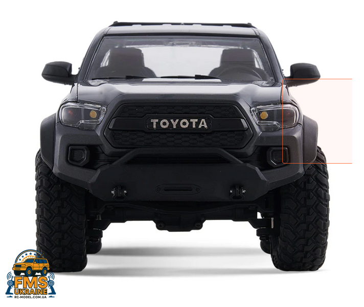 Машинка на радіокеруванні FMS 1:24 FCX24M Toyota Tacoma RTR сірий  FMS12451RTRGY фото