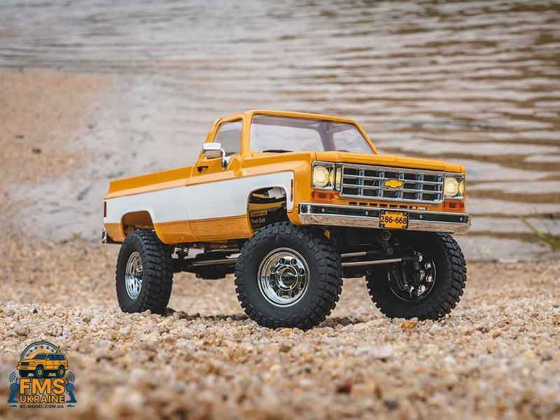 Машинка на радіокеруванні FMS 1:18&nbsp;Chevrolet K10 RTR&nbsp;YELLOW жовтий FMS11851RTRYL фото
