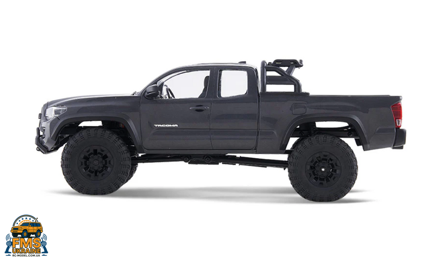 Машинка на радіокеруванні FMS 1:24 FCX24M Toyota Tacoma RTR сірий  FMS12451RTRGY фото