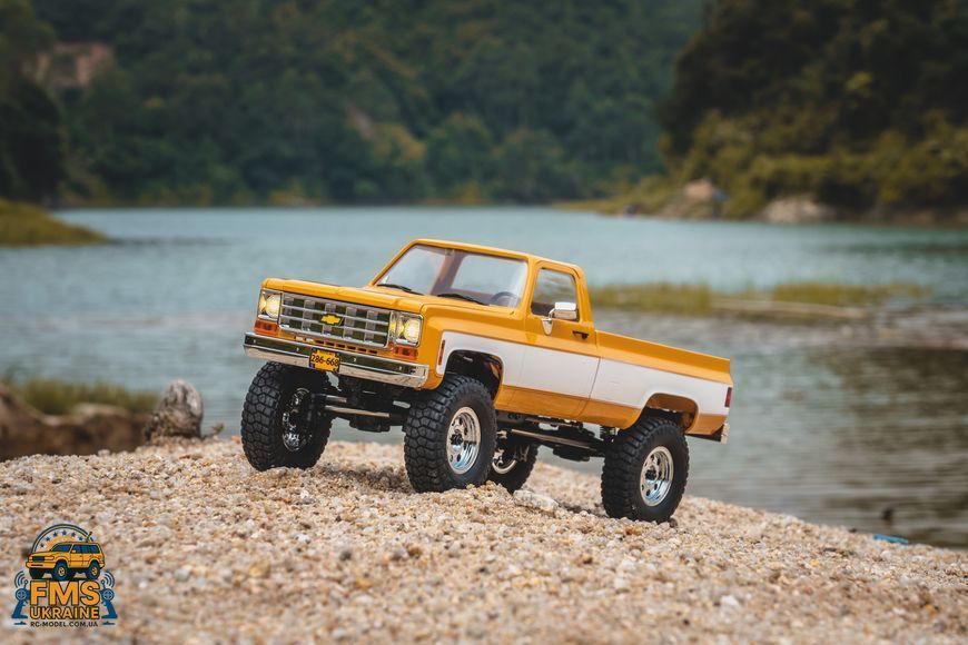 Машинка на радіокеруванні FMS 1:18&nbsp;Chevrolet K10 RTR&nbsp;YELLOW жовтий FMS11851RTRYL фото