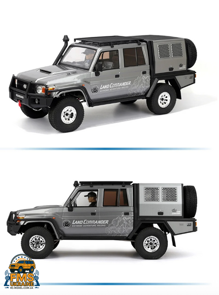 Машинка на радіокеруванні RGT EX86160 1:10 Toyota Land Cruiser 79 жовтий (бежевий) EX86160 фото