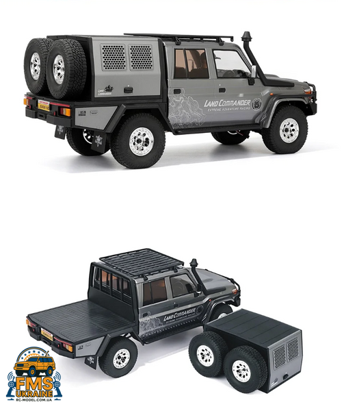 Машинка на радіокеруванні RGT EX86160 1:10 Toyota Land Cruiser 79 жовтий (бежевий) EX86160 фото