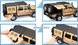 Машинка на радіокеруванні RGT EX86160 1:10 Toyota Land Cruiser 79 жовтий (бежевий) EX86160 фото 18