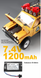 Машинка на радіокеруванні MN168 Land Rover Range Rover 1:12  MN-168-YLW фото 4