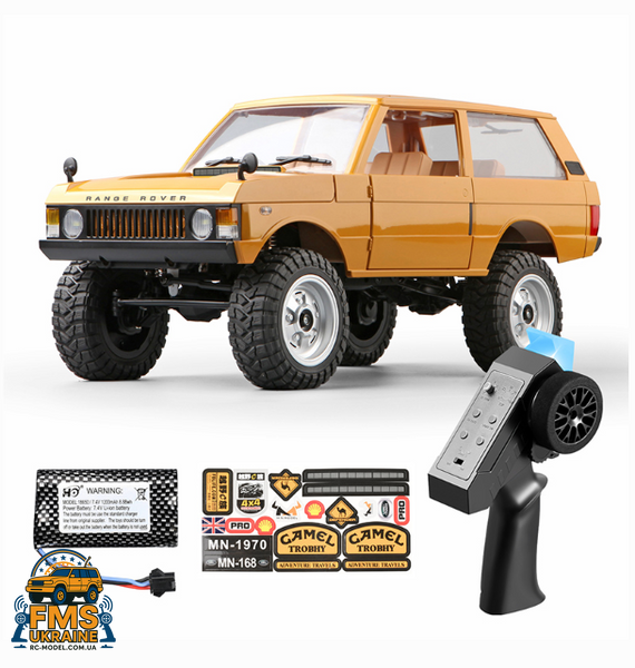 Машинка на радіокеруванні MN168 Land Rover Range Rover 1:12  MN-168-YLW фото