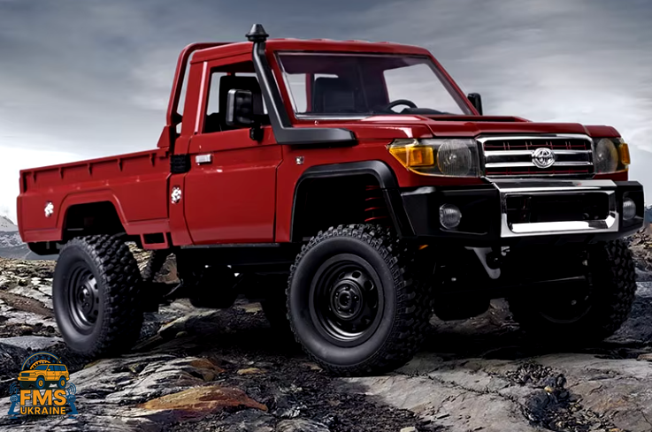 Машинка на радіокеруванні MN82 Toyota Land Cruiser 79 1:12 Червоний MN82-R фото