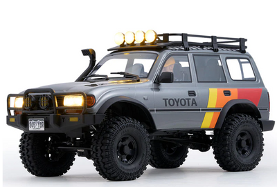 Машинка на радіокеруванні FMS 1:10 FCX10 LC80 Toyota Land Cruiser 80 RTR FMS11042RSGY-SP фото