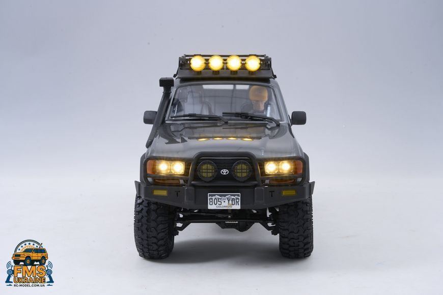 Машинка на радіокеруванні FMS 1:10 FCX10 LC80 Toyota Land Cruiser 80 RTR FMS11042RSGY-SP фото