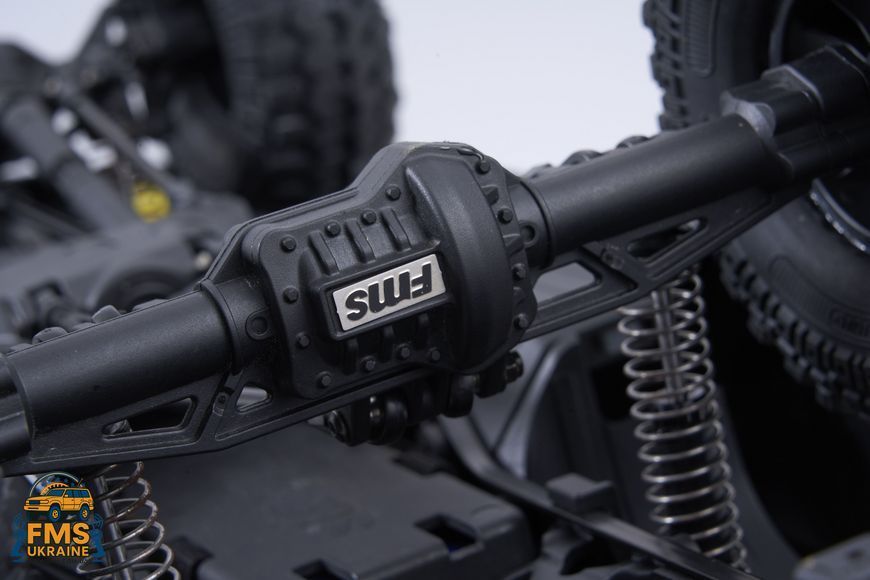Машинка на радіокеруванні FMS 1:10 FCX10 LC80 Toyota Land Cruiser 80 RTR FMS11042RSGY-SP фото
