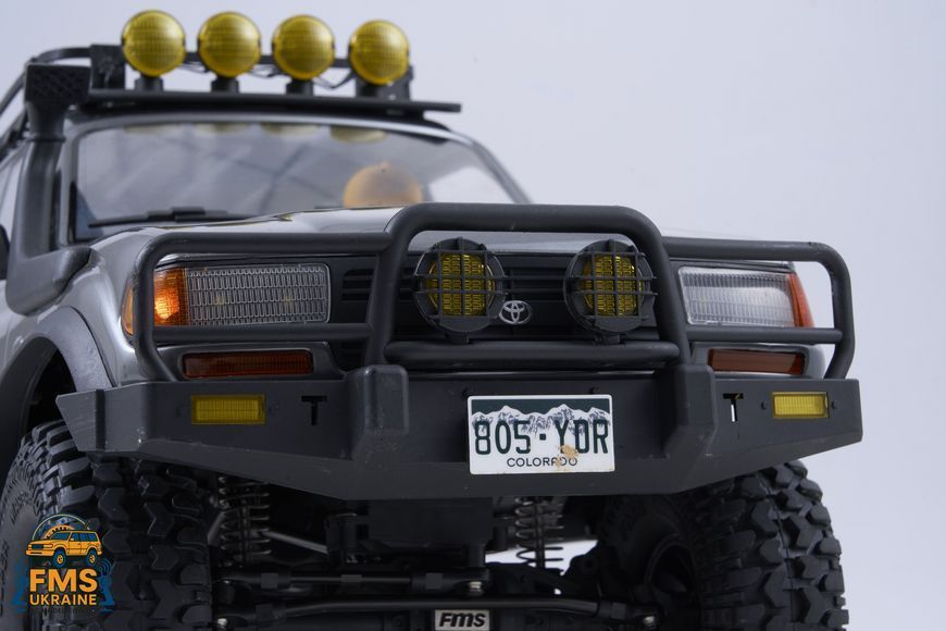 Машинка на радіокеруванні FMS 1:10 FCX10 LC80 Toyota Land Cruiser 80 RTR FMS11042RSGY-SP фото