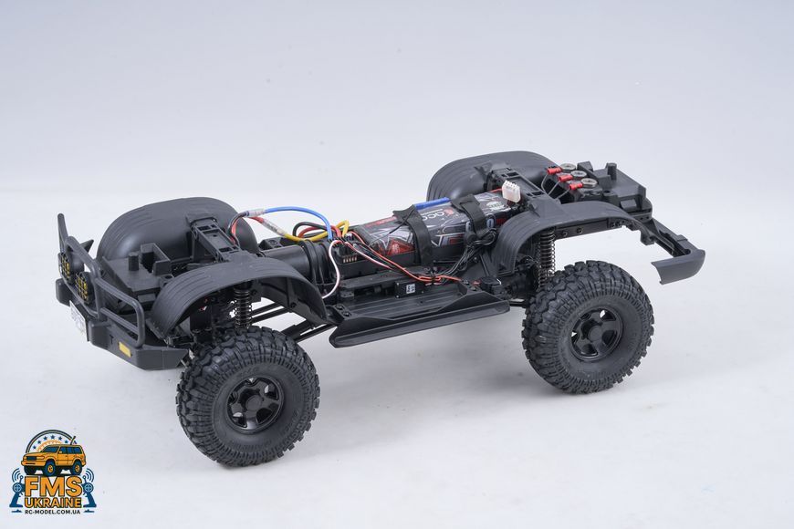 Машинка на радіокеруванні FMS 1:10 FCX10 LC80 Toyota Land Cruiser 80 RTR FMS11042RSGY-SP фото