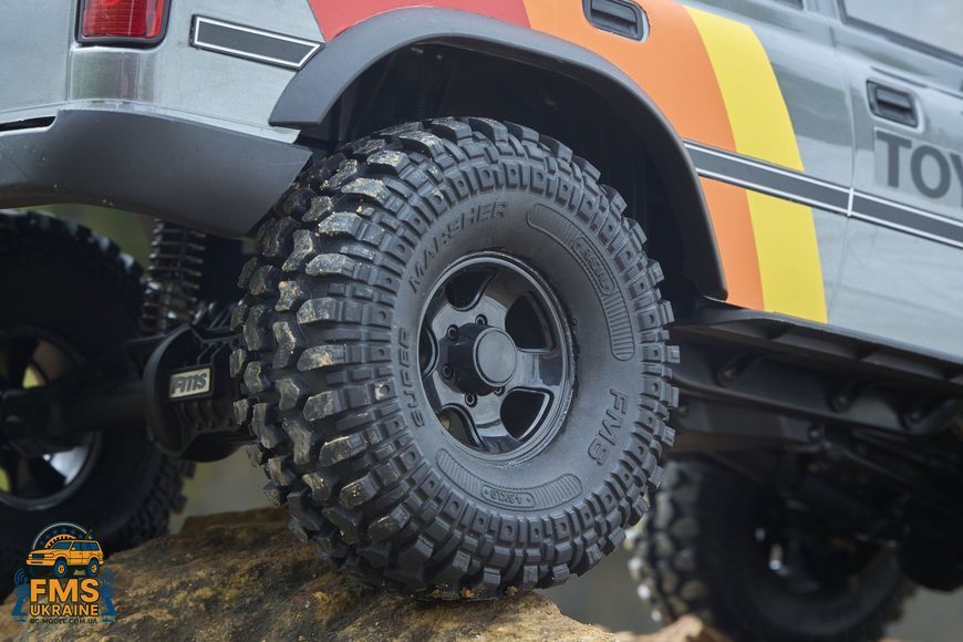 Машинка на радіокеруванні FMS 1:10 FCX10 LC80 Toyota Land Cruiser 80 RTR FMS11042RSGY-SP фото