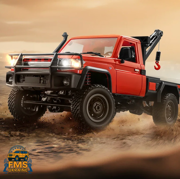 Машинка на радіокеруванні MN82T Toyota Land Cruiser 79 1:12 Жовтий MN82T-YLW фото