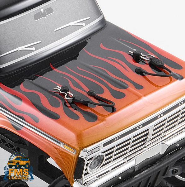 Машинка на радіокеруванні FMS 1:10 Ford F100 Monster Truck RTR 2WD FMS11023RSBK-BL фото