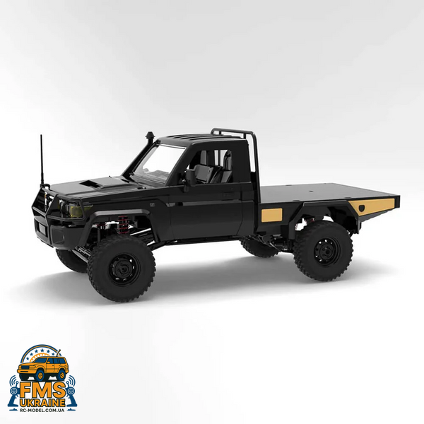 Машинка на радіокеруванні MN82 Toyota LC79 1:12 PRO версія чорний колір MN82-B фото