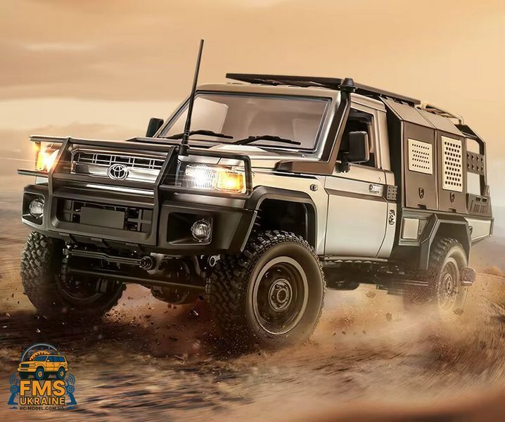 Машинка на радіокеруванні MN82 Toyota LC79 1:12 PRO версія чорний колір MN82-B фото